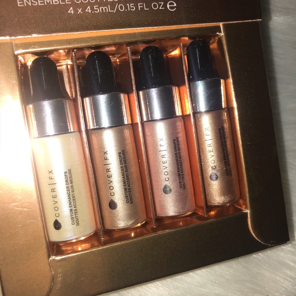 4 NWT Cover Fx Highlighter Drops Gift Set - Picture 4 of 7